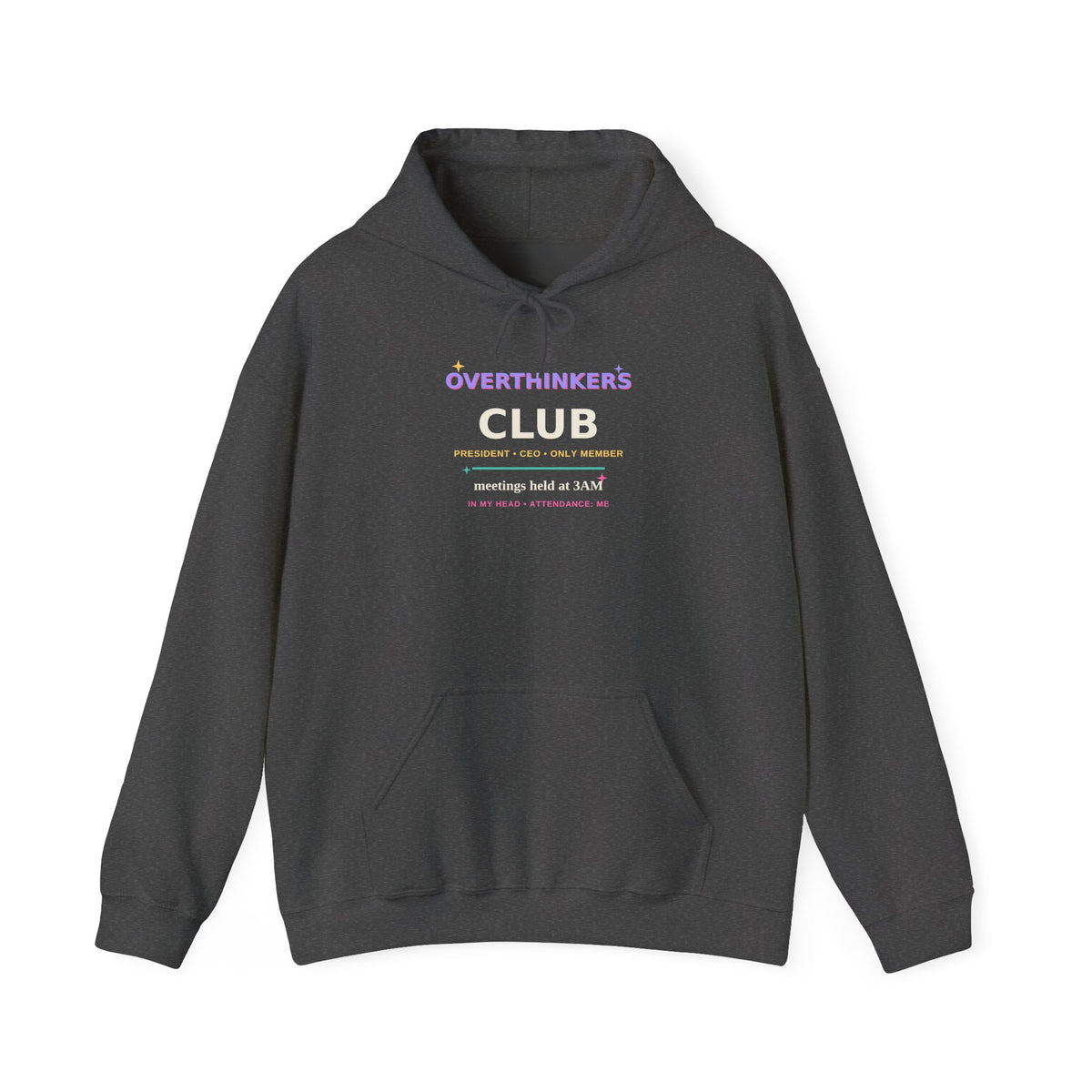 Overthinkers Club — Funny 3AM Overthinking Hoodie
