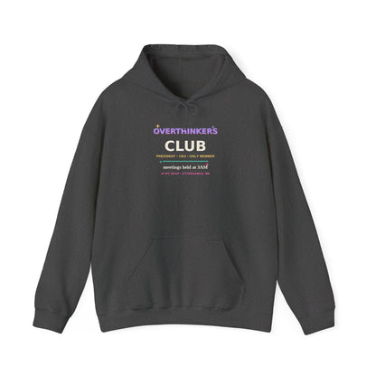 Overthinkers Club — Funny 3AM Overthinking Hoodie