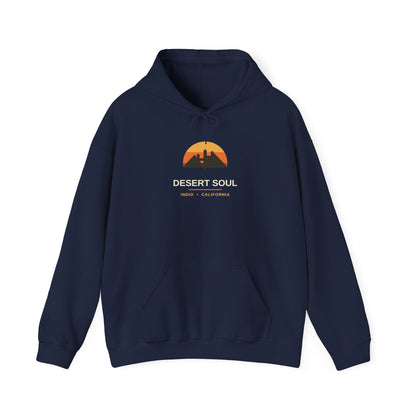 Desert Soul — Indio, California Sunset Cactus Hoodie