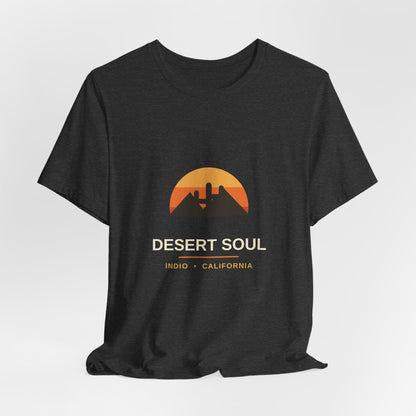 Desert Soul — Indio, California Sunset Cactus Tee