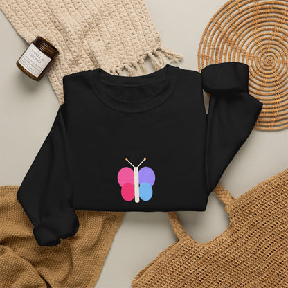 Anxious But Cute Club — Butterfly Sweatshirt