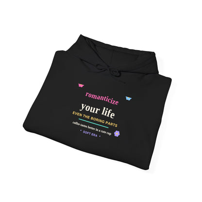 Romanticize Your Life — Soft Era Groovy Hoodie