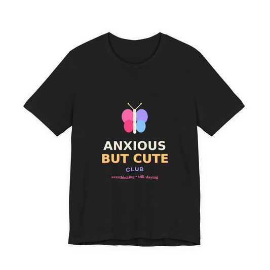 Anxious But Cute Club — Butterfly Tee