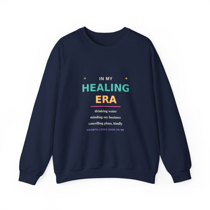 In My Healing Era — Wellness Graphic Sweatshirt