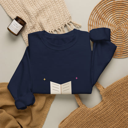 One More Chapter — Funny Book Lover Sweatshirt