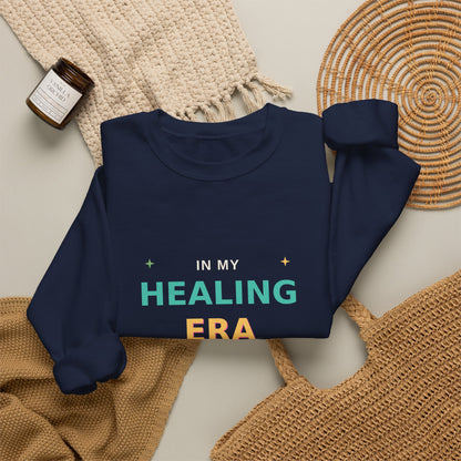 In My Healing Era — Wellness Graphic Sweatshirt