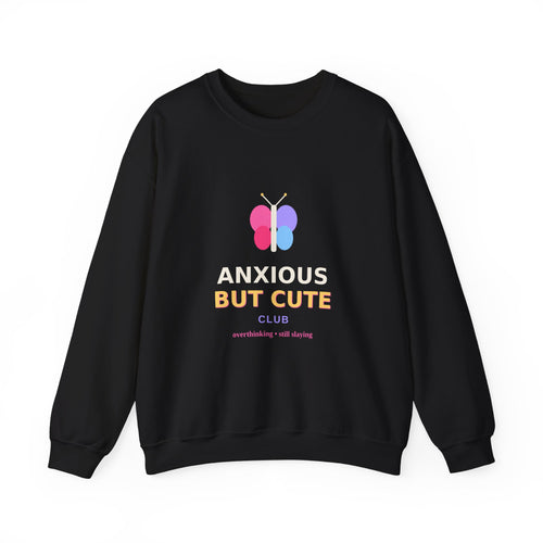 Anxious But Cute Club — Butterfly Sweatshirt