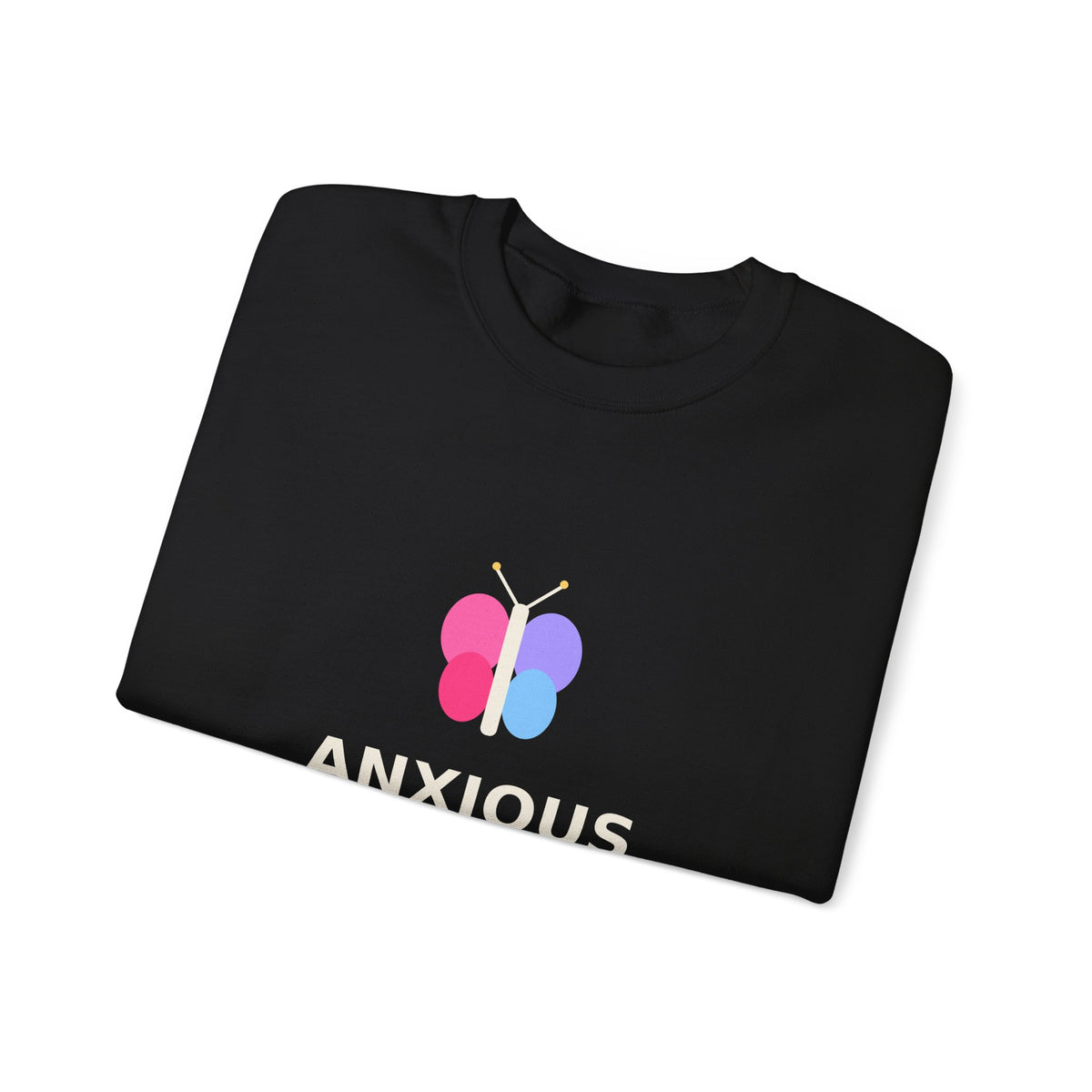 Anxious But Cute Club — Butterfly Sweatshirt