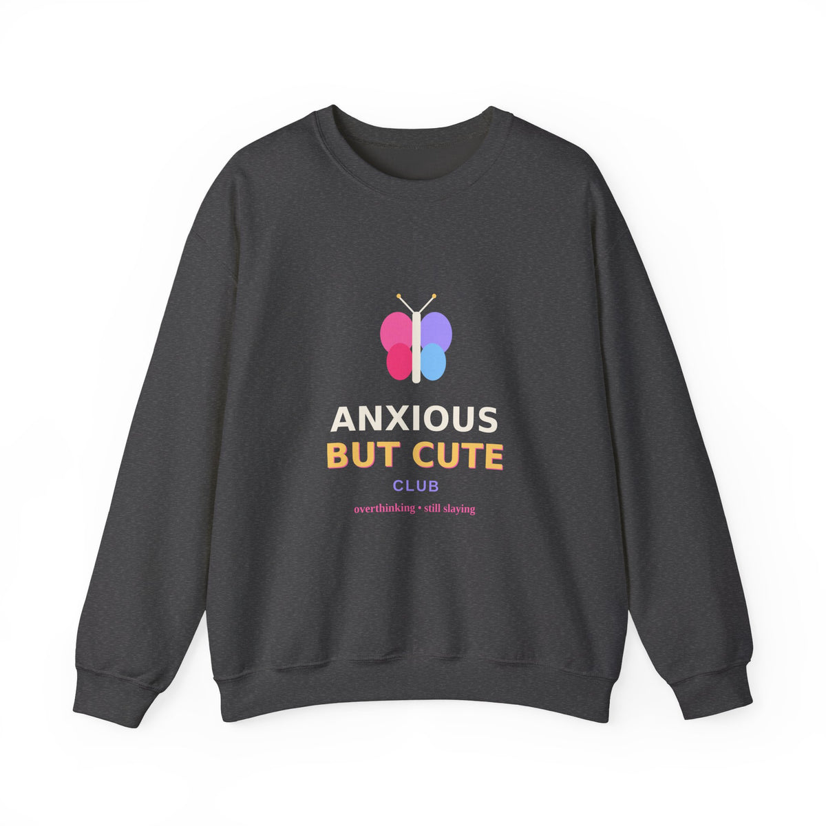 Anxious But Cute Club — Butterfly Sweatshirt