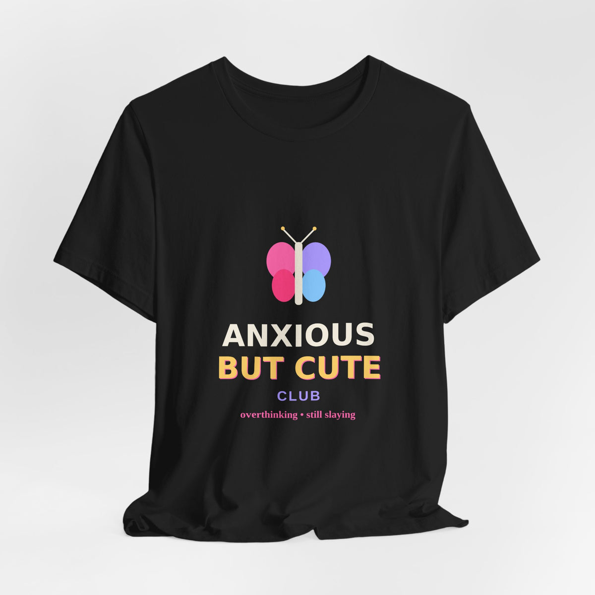 Anxious But Cute Club — Butterfly Tee