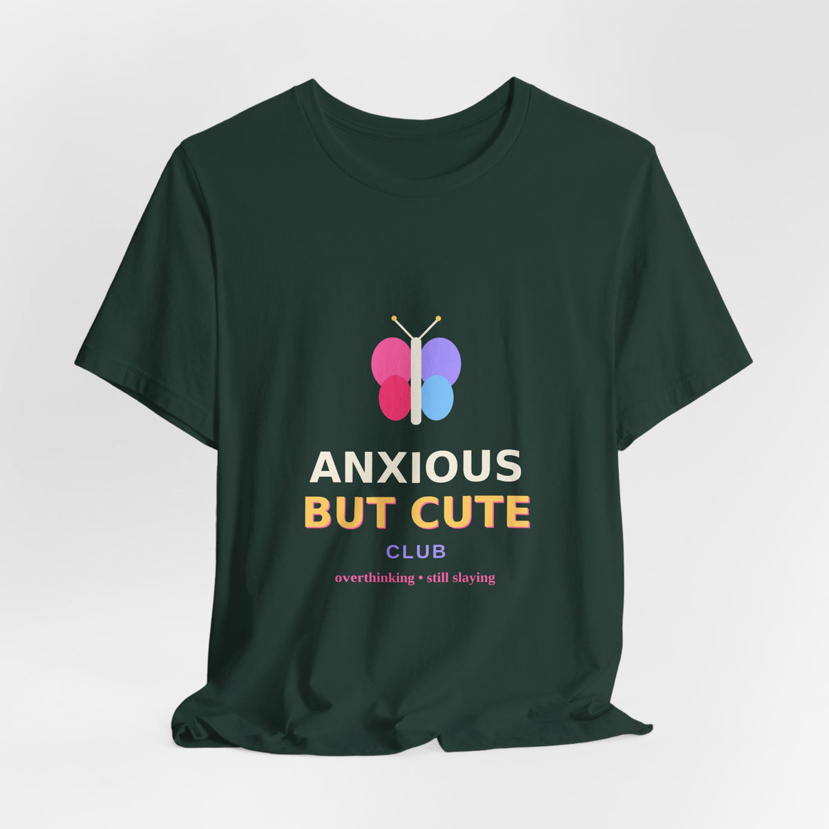 Anxious But Cute Club — Butterfly Tee