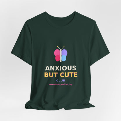 Anxious But Cute Club — Butterfly Tee