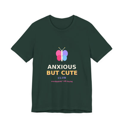 Anxious But Cute Club — Butterfly Tee