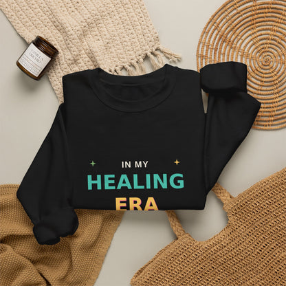 In My Healing Era — Wellness Graphic Sweatshirt