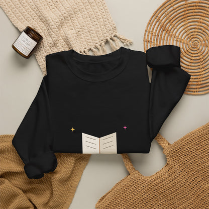 One More Chapter — Funny Book Lover Sweatshirt