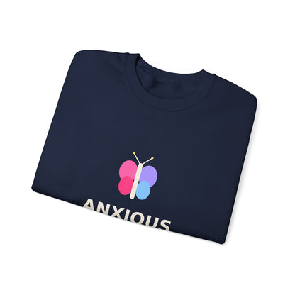 Anxious But Cute Club — Butterfly Sweatshirt