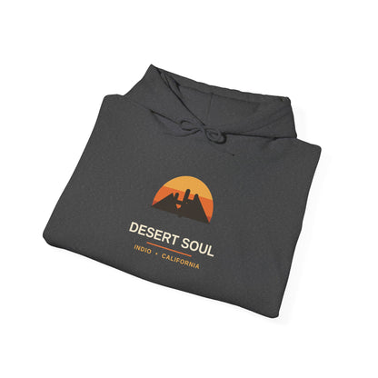 Desert Soul — Indio, California Sunset Cactus Hoodie