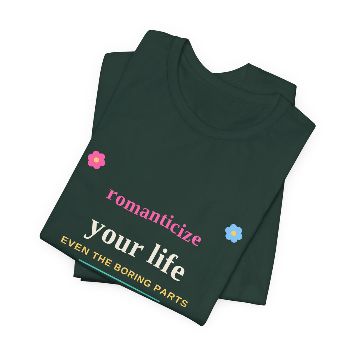 Romanticize Your Life — Soft Era Groovy Tee