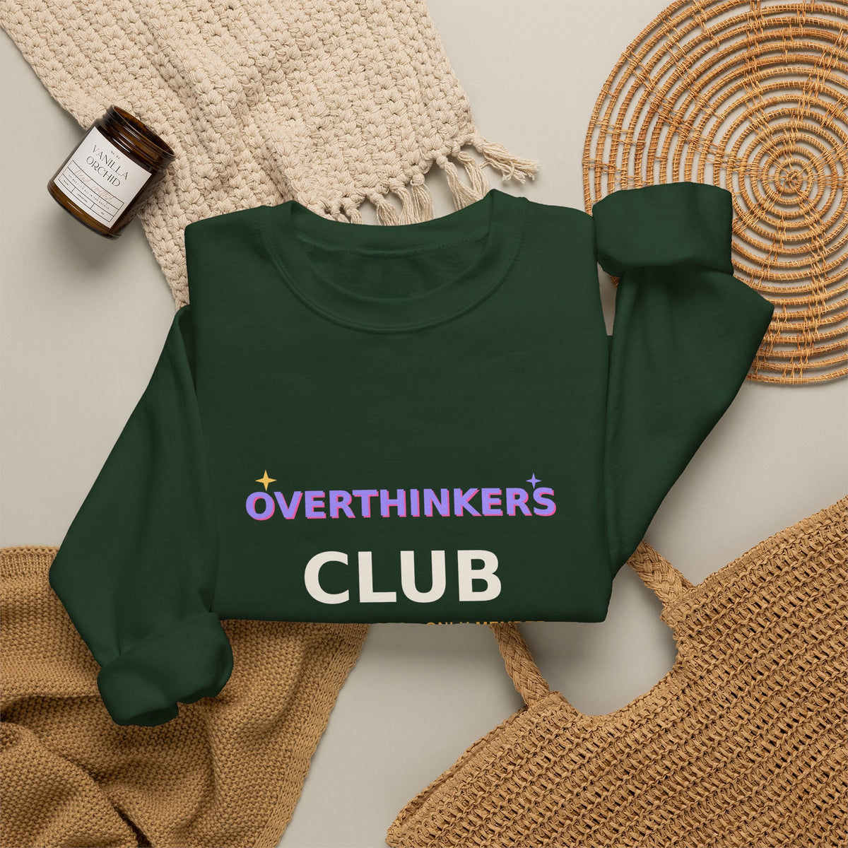 Overthinkers Club — Funny 3AM Overthinking Sweatshirt