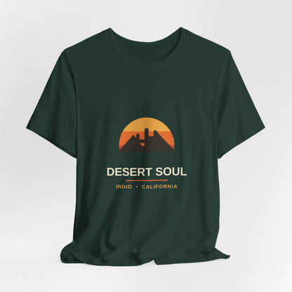 Desert Soul — Indio, California Sunset Cactus Tee