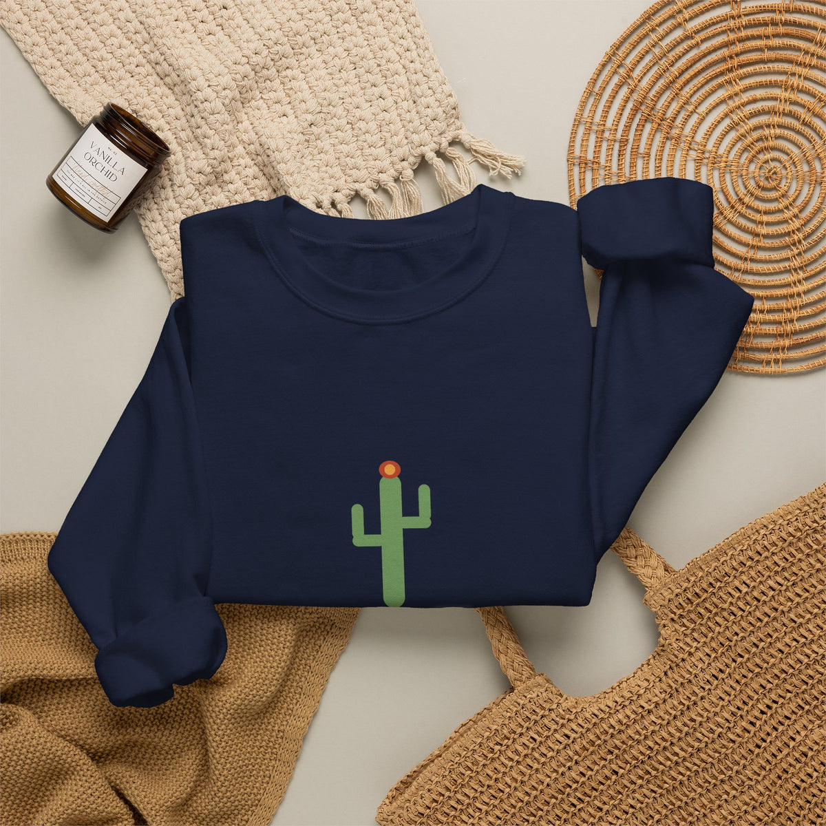 Not a Hugger — Funny Cactus Sweatshirt