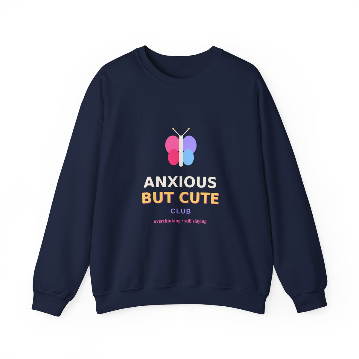 Anxious But Cute Club — Butterfly Sweatshirt