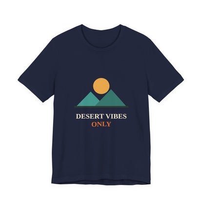 Desert Vibes Only — Minimal Mountain Sun Tee
