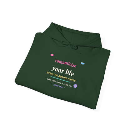 Romanticize Your Life — Soft Era Groovy Hoodie