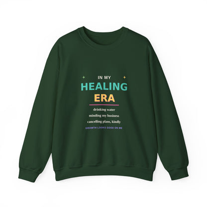 In My Healing Era — Wellness Graphic Sweatshirt