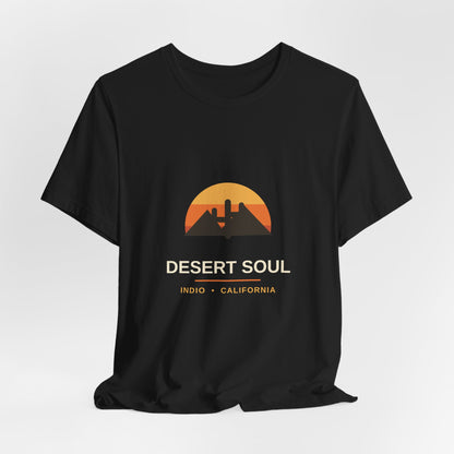 Desert Soul — Indio, California Sunset Cactus Tee