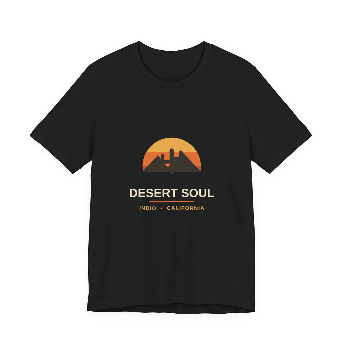 Desert Soul — Indio, California Sunset Cactus Tee
