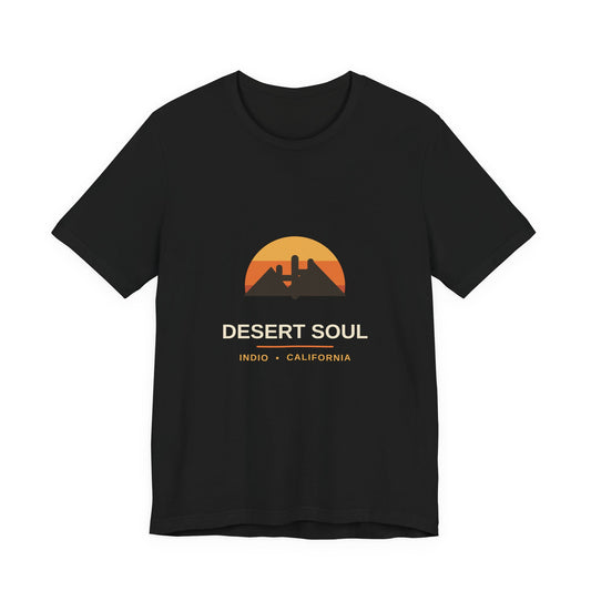 Desert Soul — Indio, California Sunset Cactus Tee