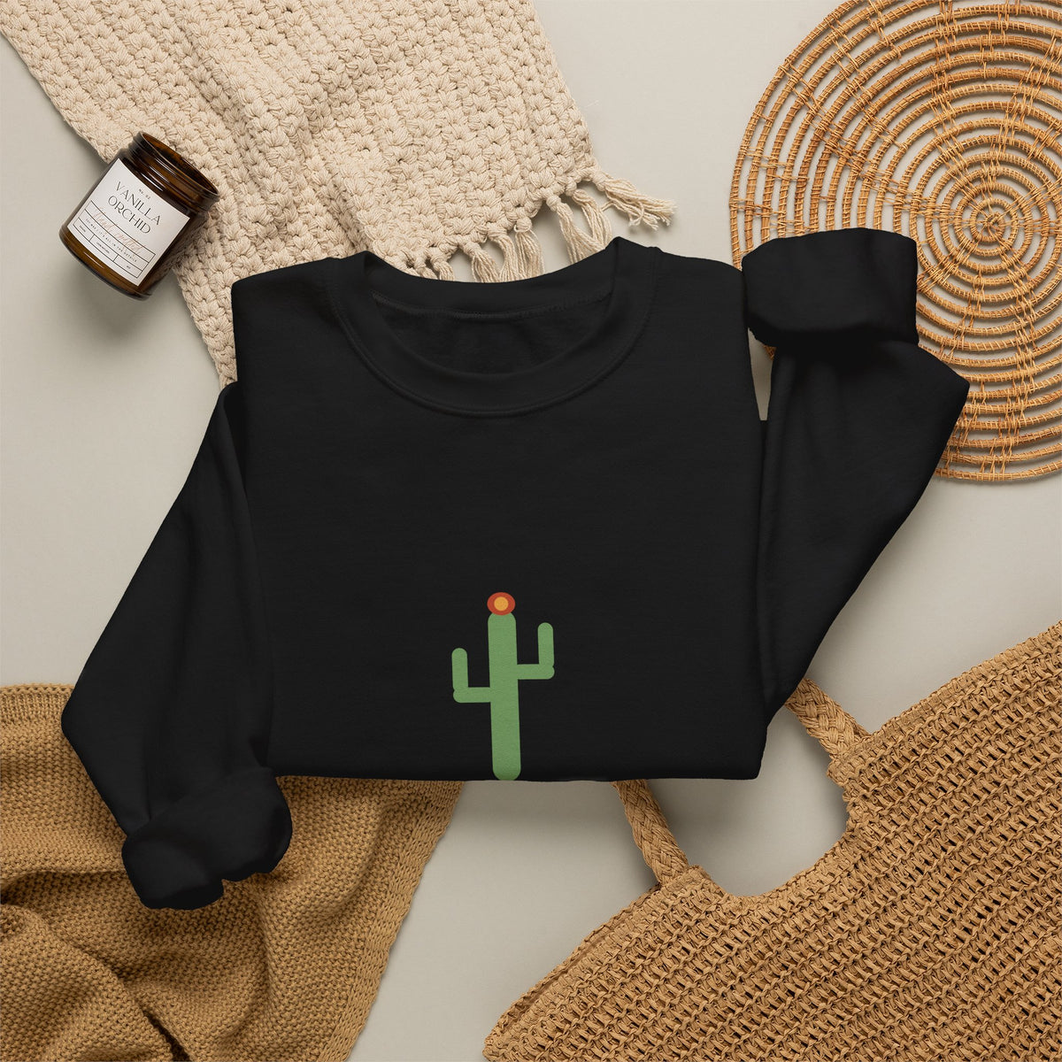 Not a Hugger — Funny Cactus Sweatshirt
