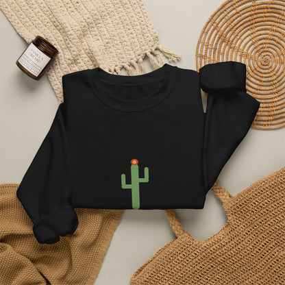 Not a Hugger — Funny Cactus Sweatshirt