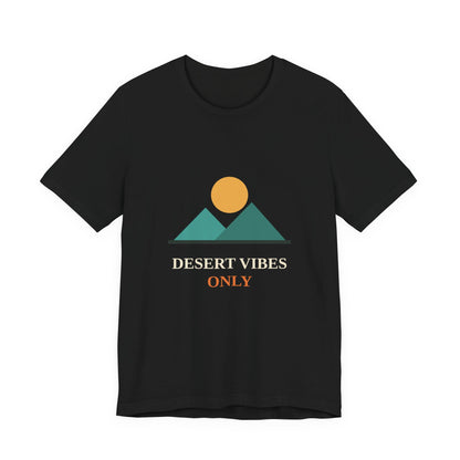 Desert Vibes Only — Minimal Mountain Sun Tee