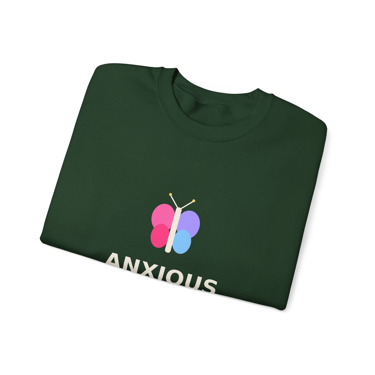 Anxious But Cute Club — Butterfly Sweatshirt