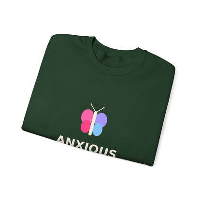 Anxious But Cute Club — Butterfly Sweatshirt