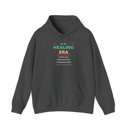 In My Healing Era — Wellness Graphic Hoodie