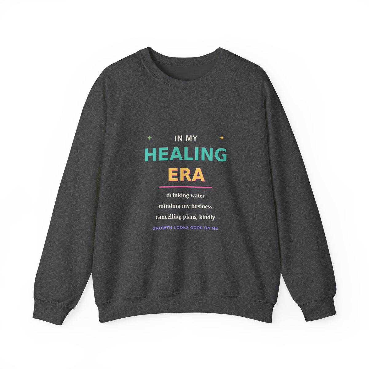 In My Healing Era — Wellness Graphic Sweatshirt