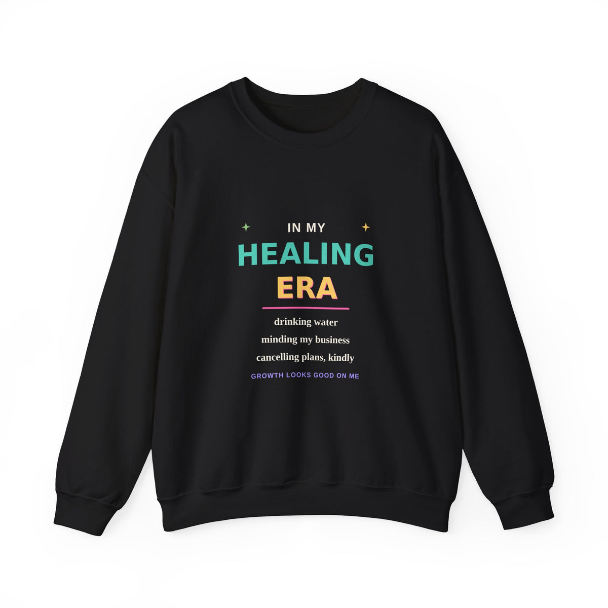 In My Healing Era — Wellness Graphic Sweatshirt
