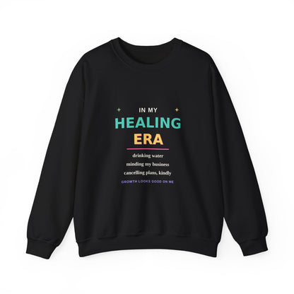 In My Healing Era — Wellness Graphic Sweatshirt