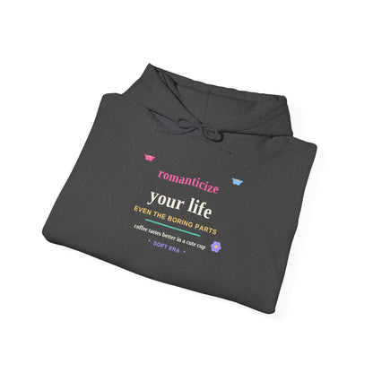 Romanticize Your Life — Soft Era Groovy Hoodie