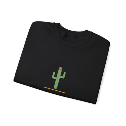 Not a Hugger — Funny Cactus Sweatshirt