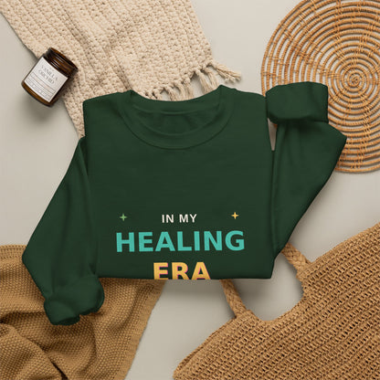 In My Healing Era — Wellness Graphic Sweatshirt