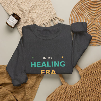 In My Healing Era — Wellness Graphic Sweatshirt