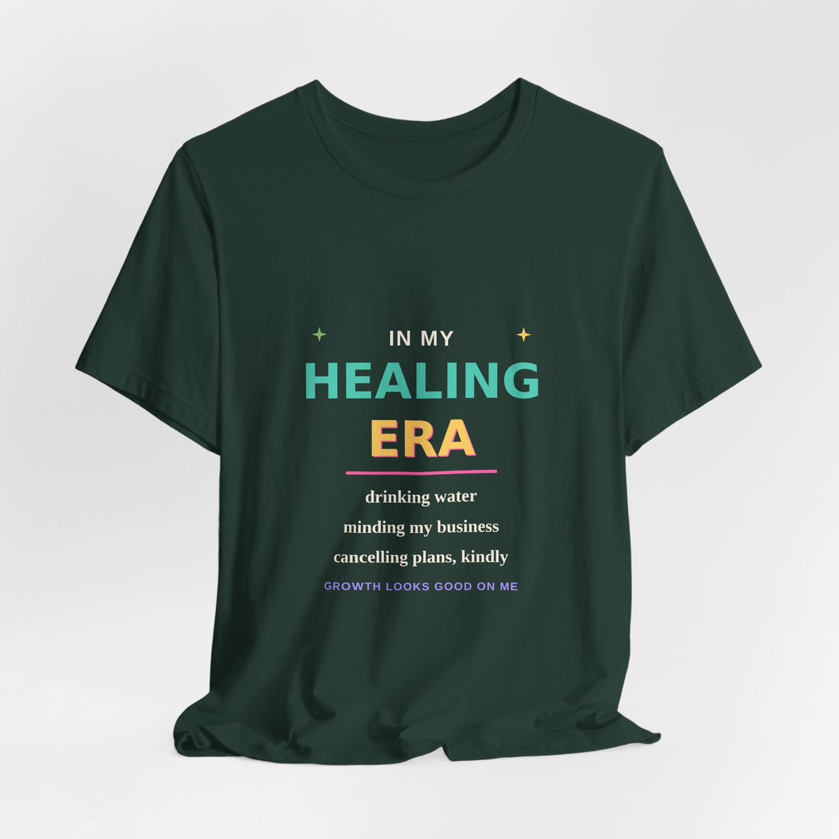 In My Healing Era — Wellness Graphic Tee