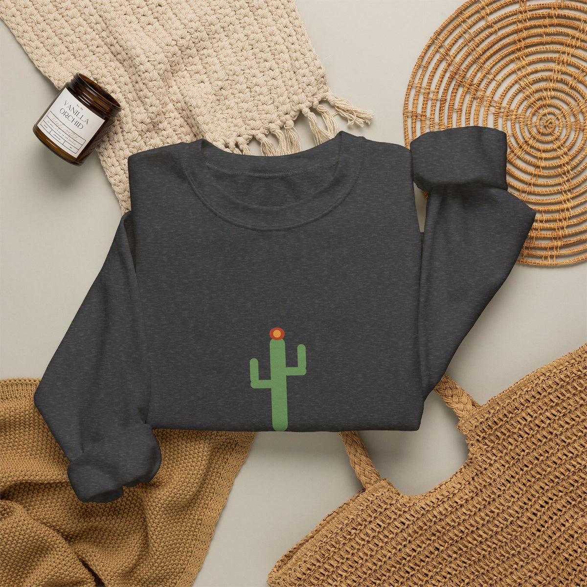 Not a Hugger — Funny Cactus Sweatshirt