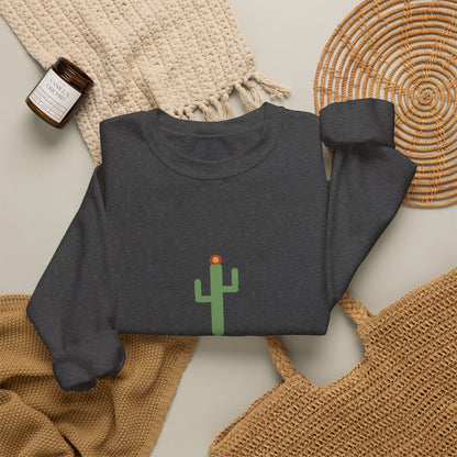 Not a Hugger — Funny Cactus Sweatshirt