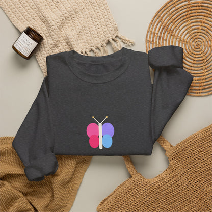 Anxious But Cute Club — Butterfly Sweatshirt