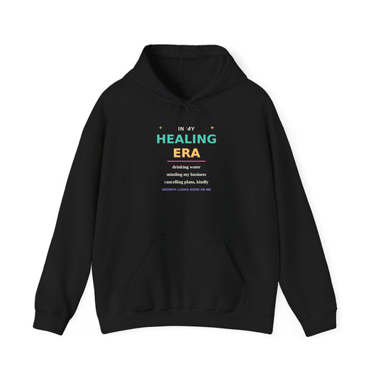 In My Healing Era — Wellness Graphic Hoodie